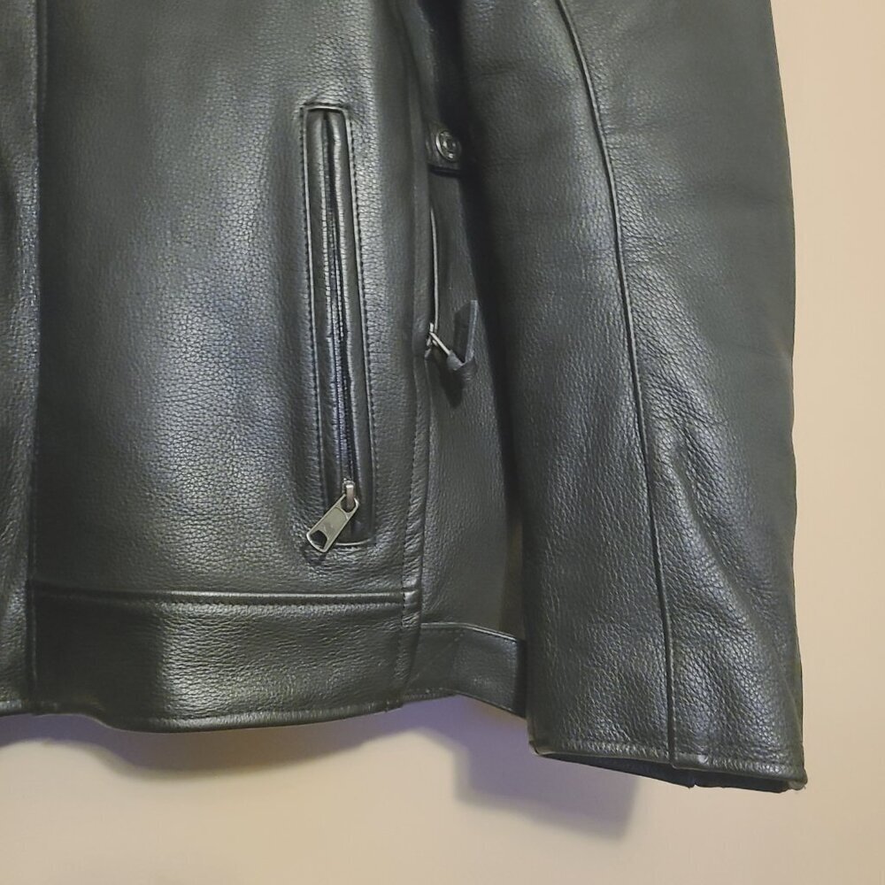 Harley-Davidson Vanocker Waterproof H-D Triple Vent System Leather Jacket (2XL) - Picture 9 of 13